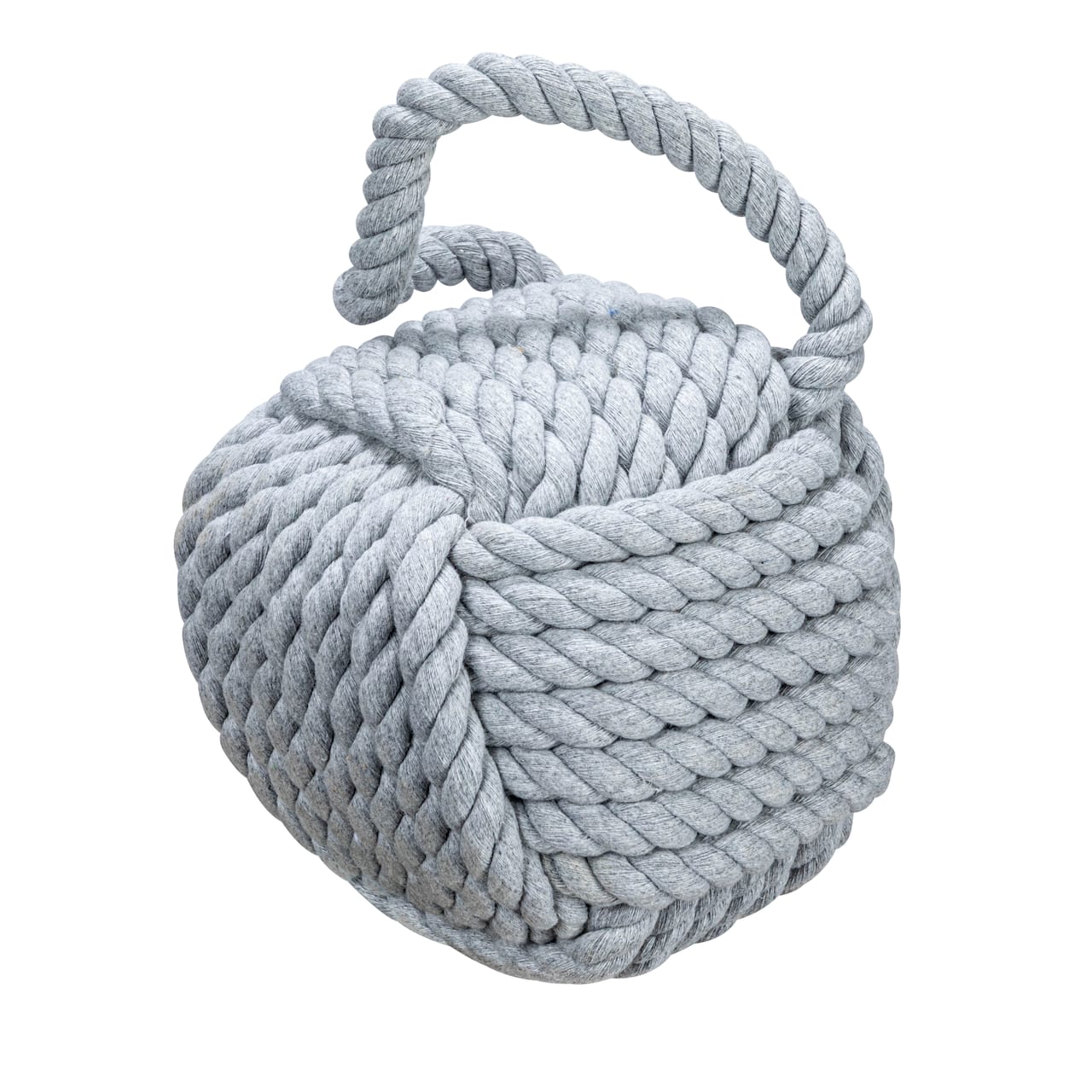 Hello Honey® 6" Gray Nautical Rope Knot Decoration